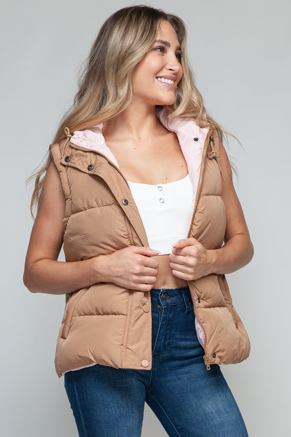 Brentley Vest - Camel