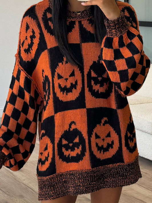 Pumpkins Everywhere Sweater