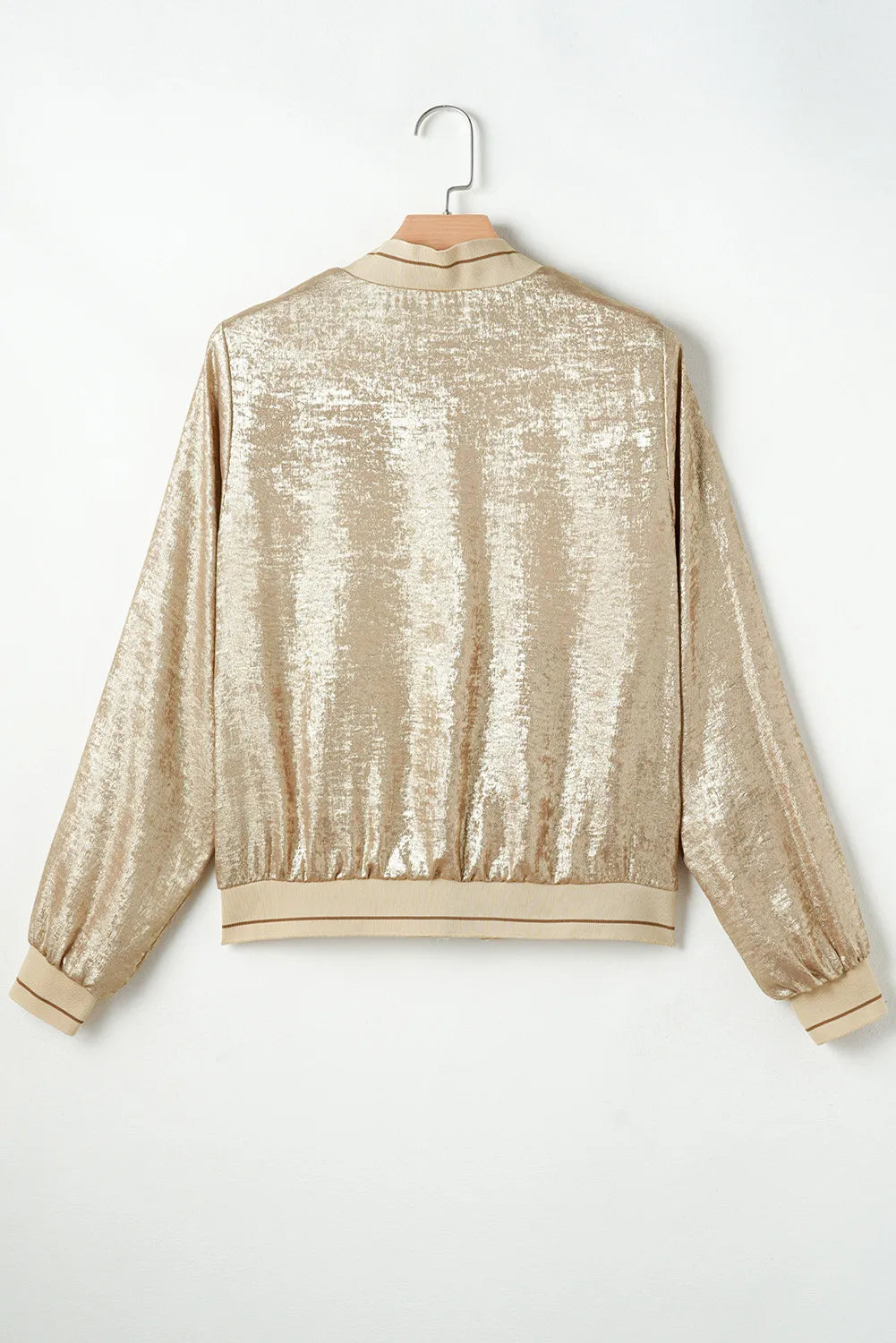 Metallic Tan Jacket