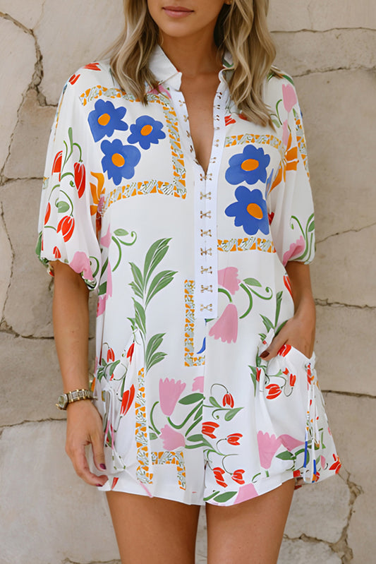 Tropical Tour Romper