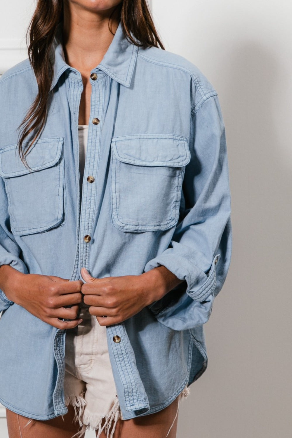 Dayton Denim Top