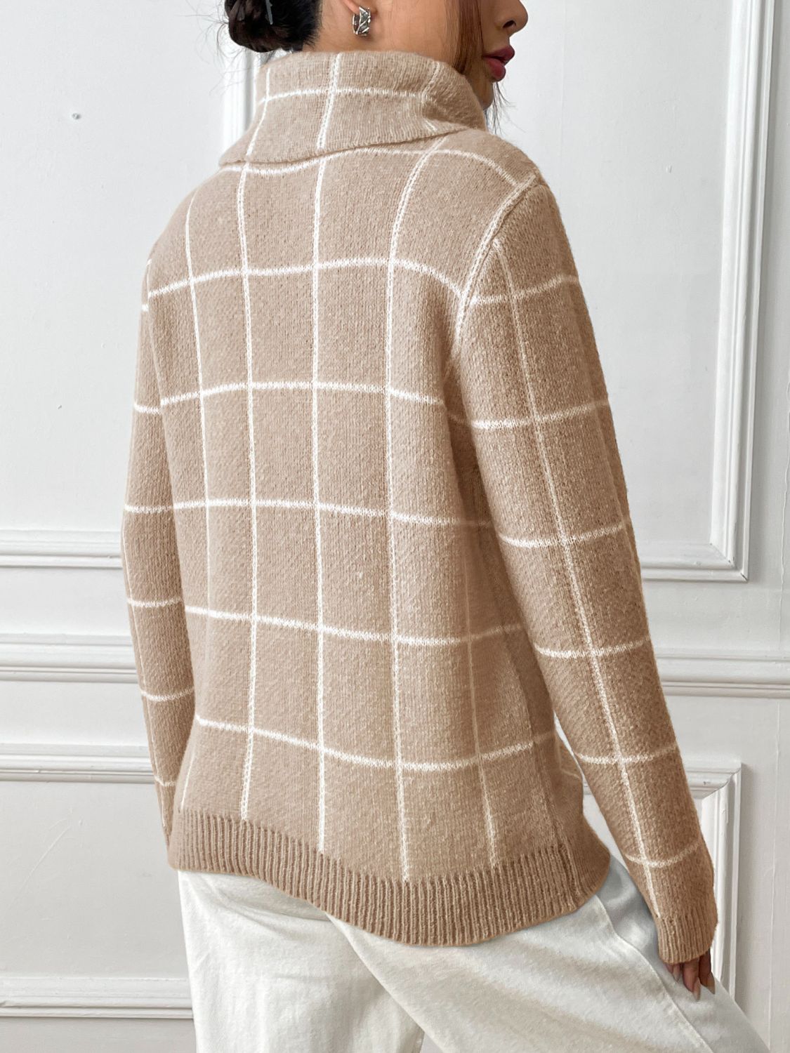 Passive Plaid Sweater