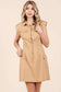 Cargo Cutie Dress - Camel