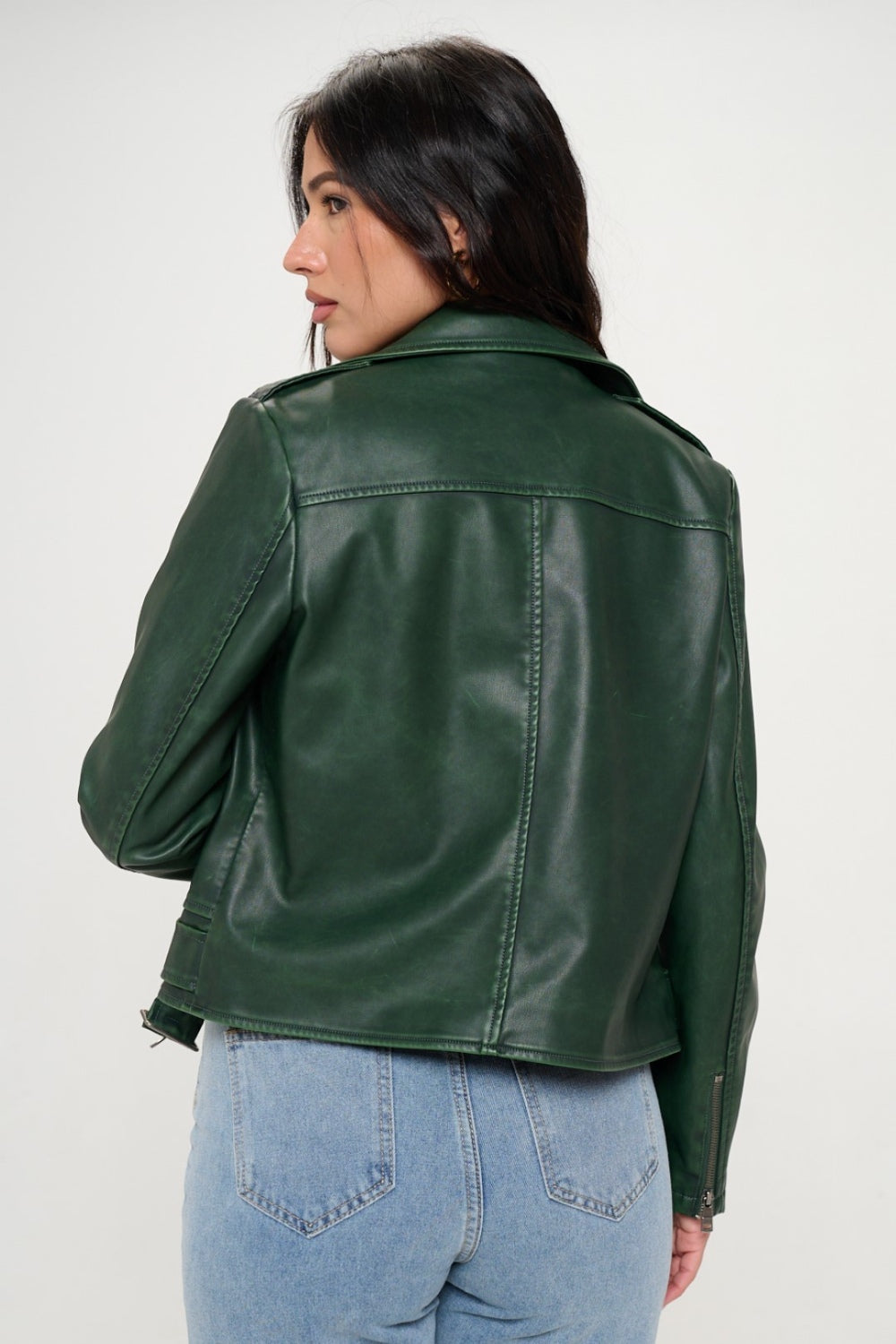 Biker Jacket - Green