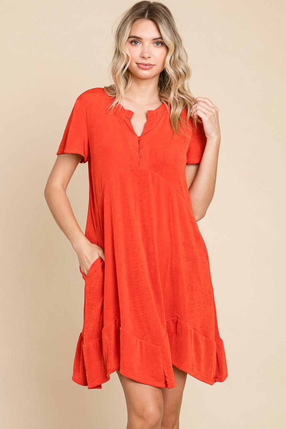 Bonnie Dress - Scarlet