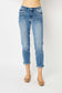 Judy Blue Cuffed Slim Jeans