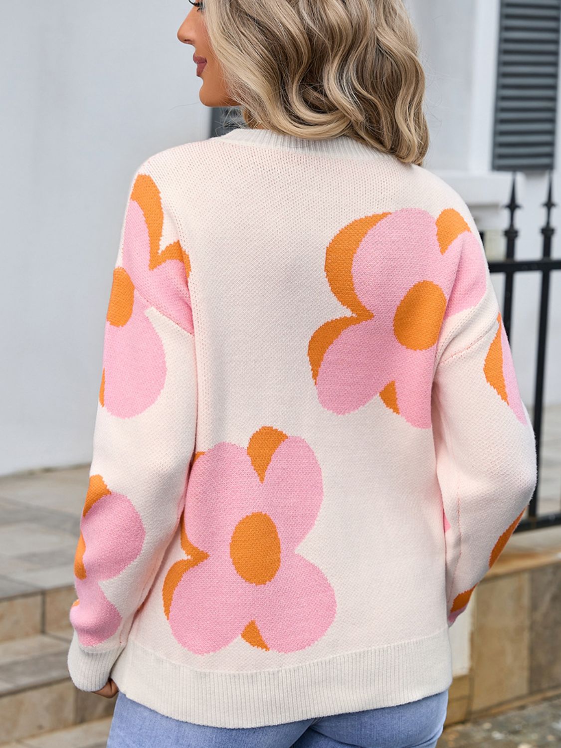 Finding Floral Sweater