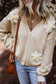 Eggshell Floral Cardigan