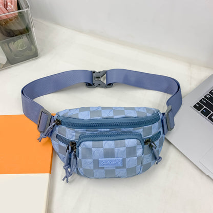 Checkered Belt Bag