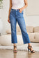 RFM Cropped Tummy Control High Waist Jeans - Medium Wash