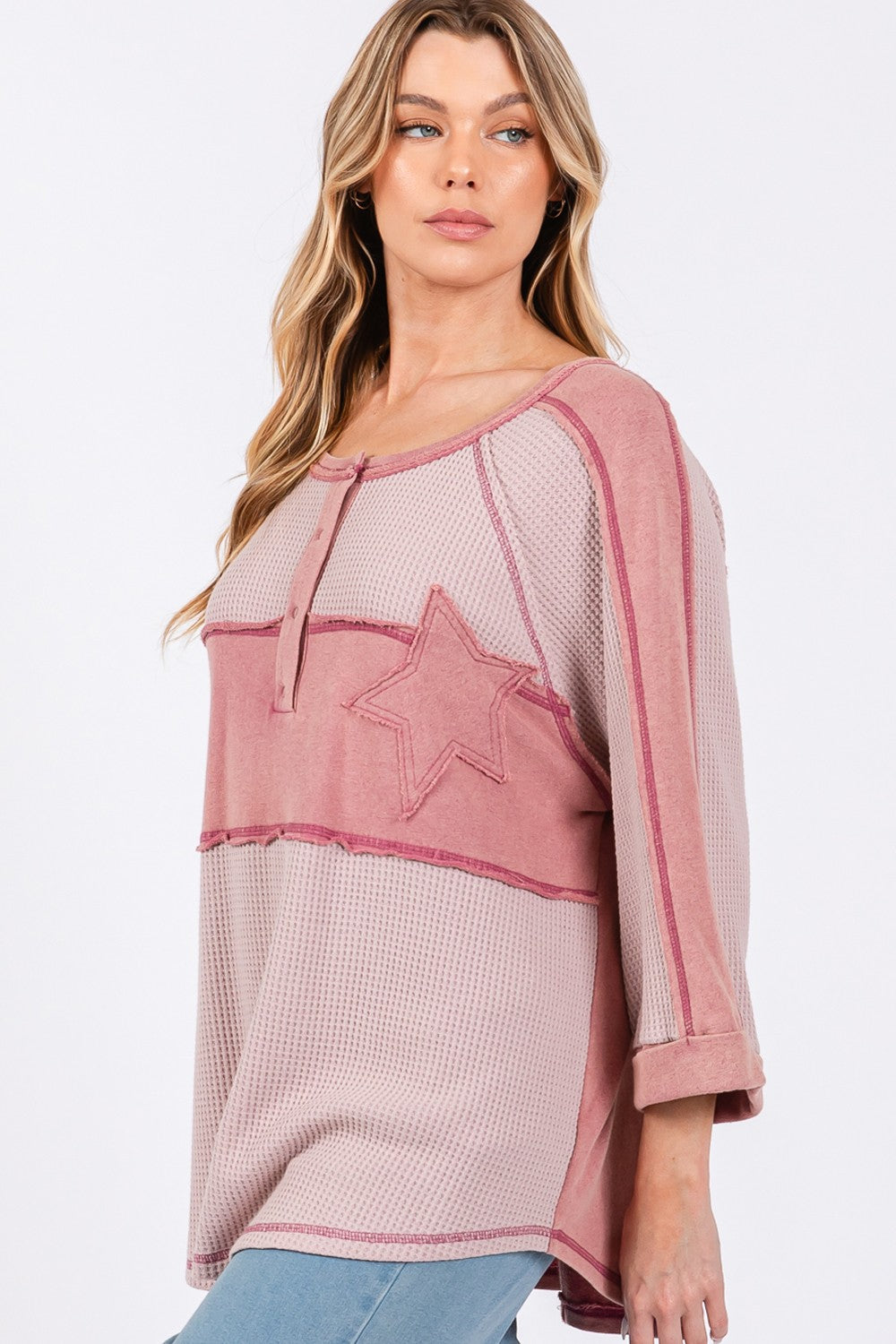 Mauve Star Top