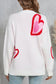 Scattered Hearts Sweater