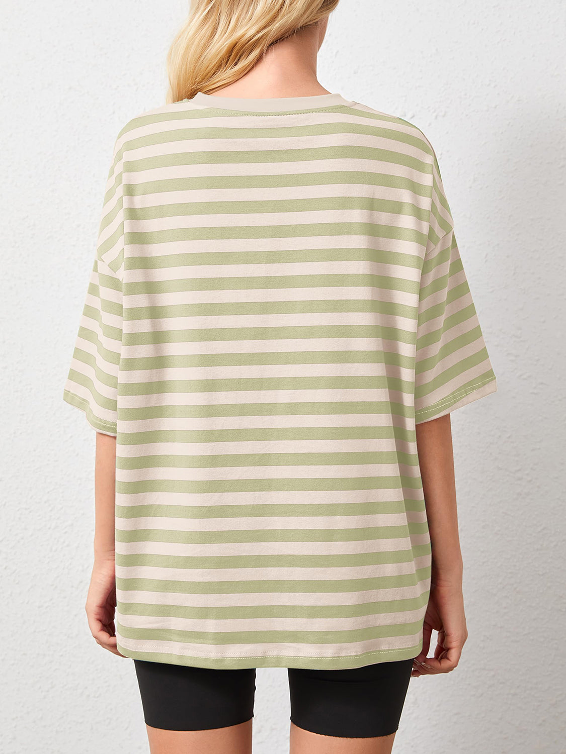 Oversized Stripe Top