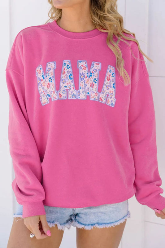 Floral MAMA Sweatshirt