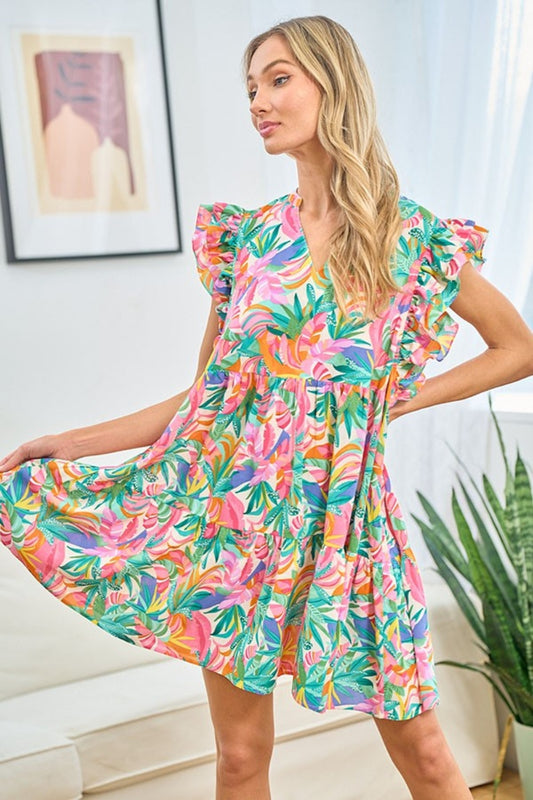 Palms Paradise Dress