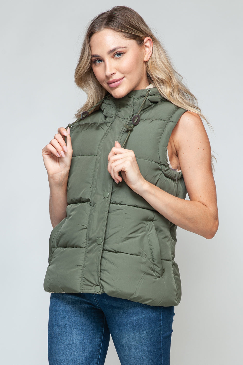 Brentley Vest - Olive