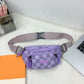 Checkered Belt Bag