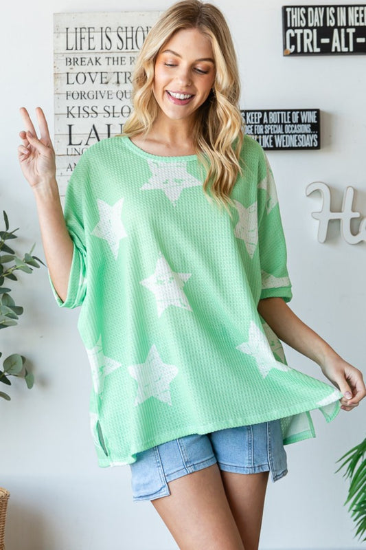 Seeing Stars Top Green