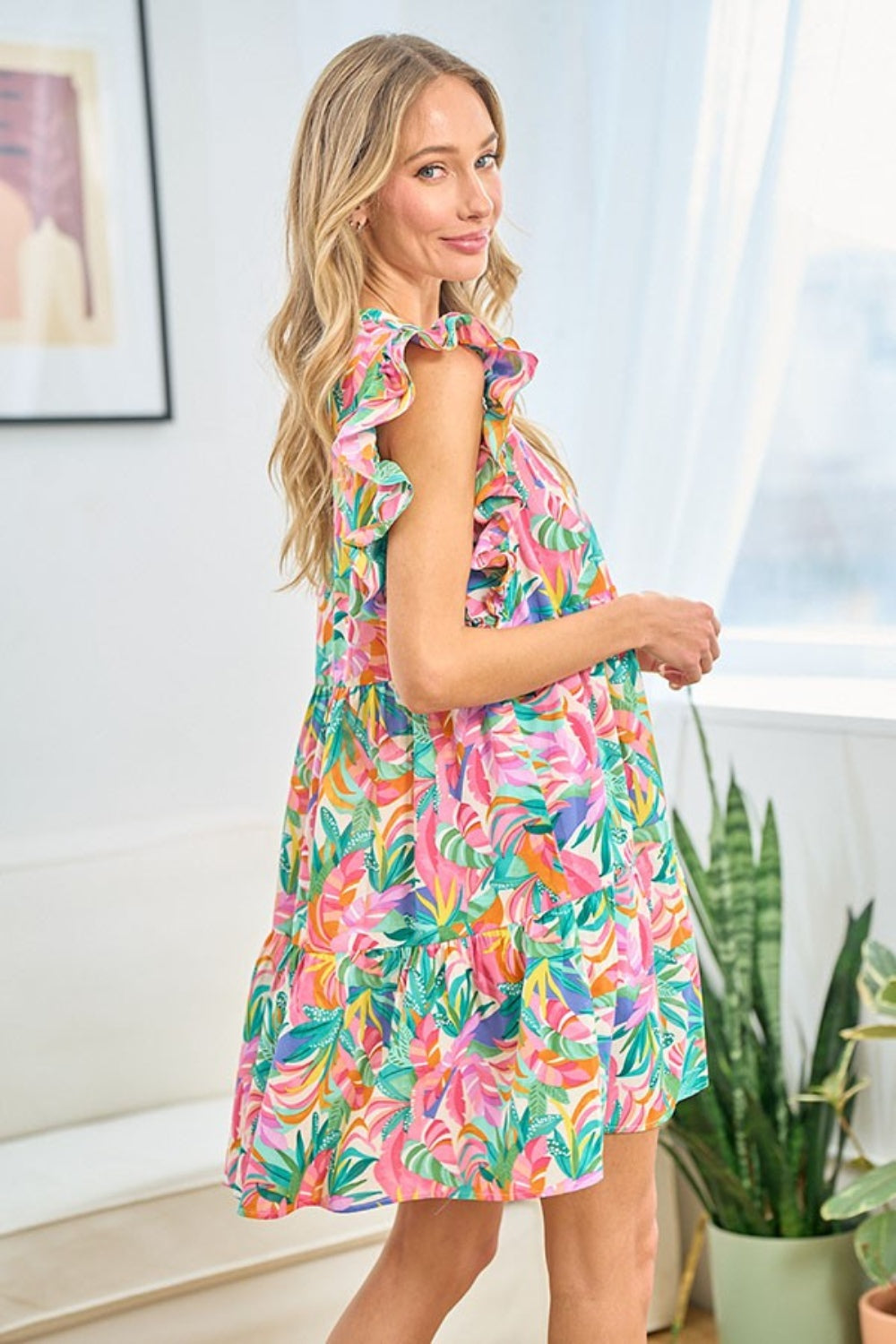 Palms Paradise Dress