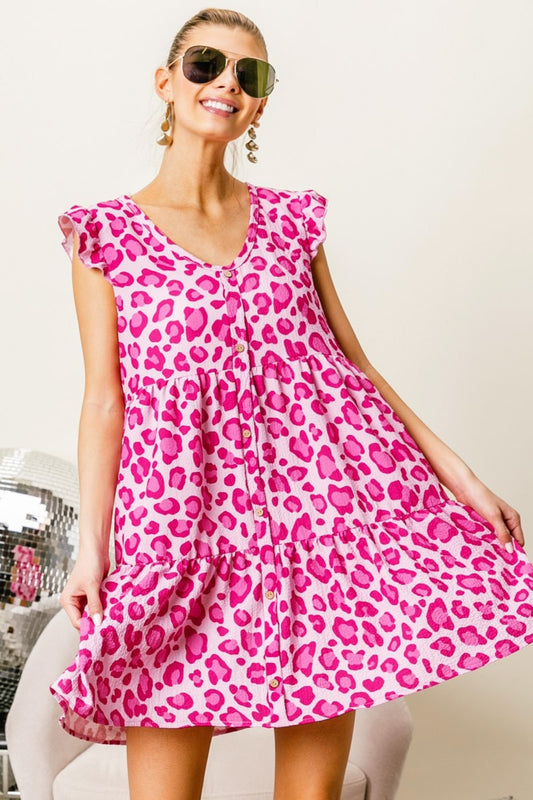 Nova Leopard  Dress