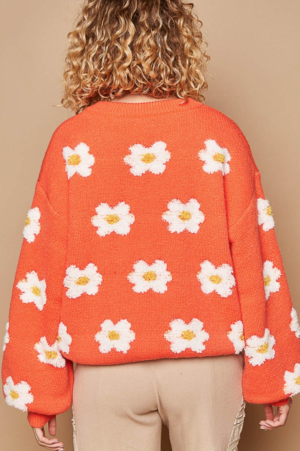 Ramona Sweater - Sun Orange