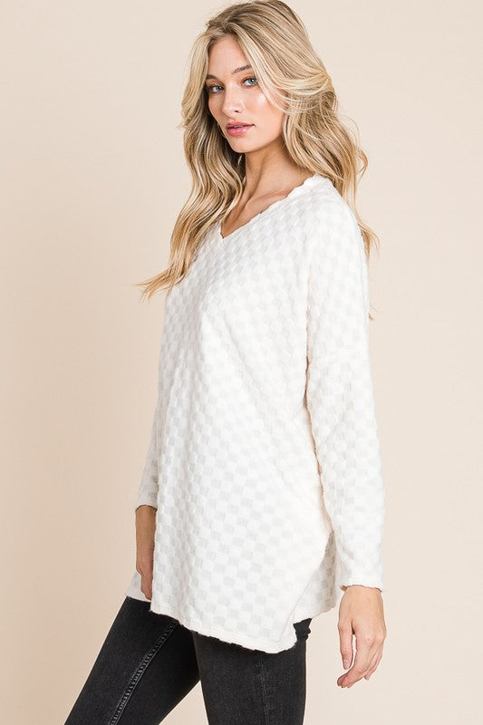 Lelland Top - White