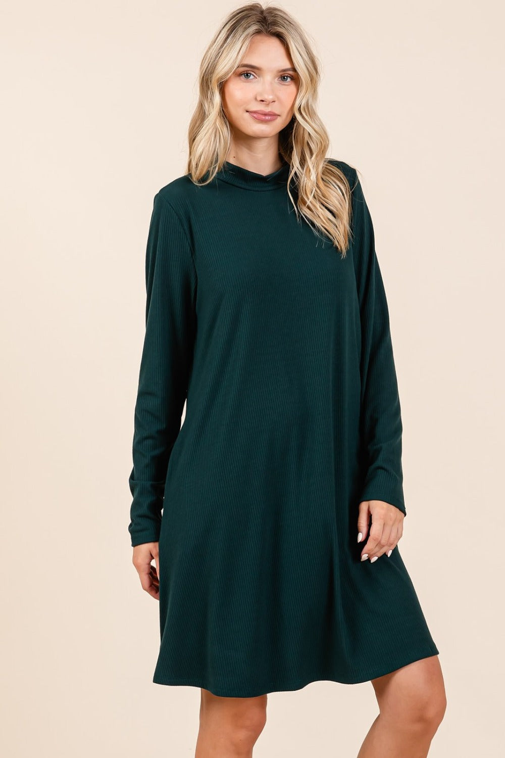 September Dress - Hunter Green