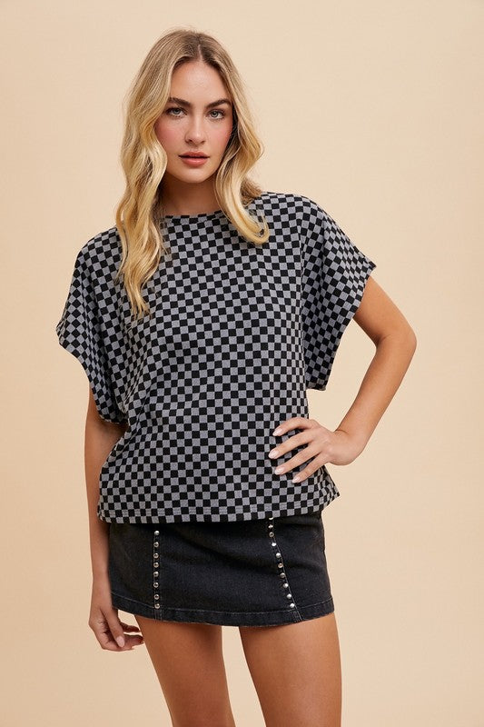 Block It Out Top - Black