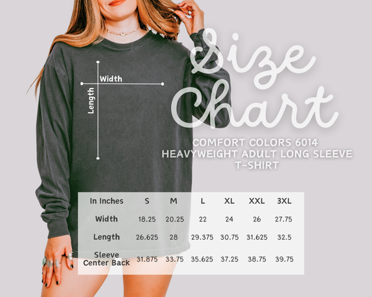 Holly Jolly Comfort Colors Long Sleeve