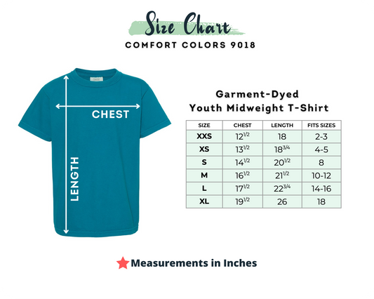 Comfort Colors Youth Short Sleeve