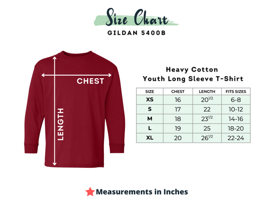 Gildan Youth Long Sleeve