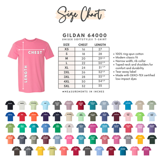 Gildan Softstyle Adult Short Sleeve