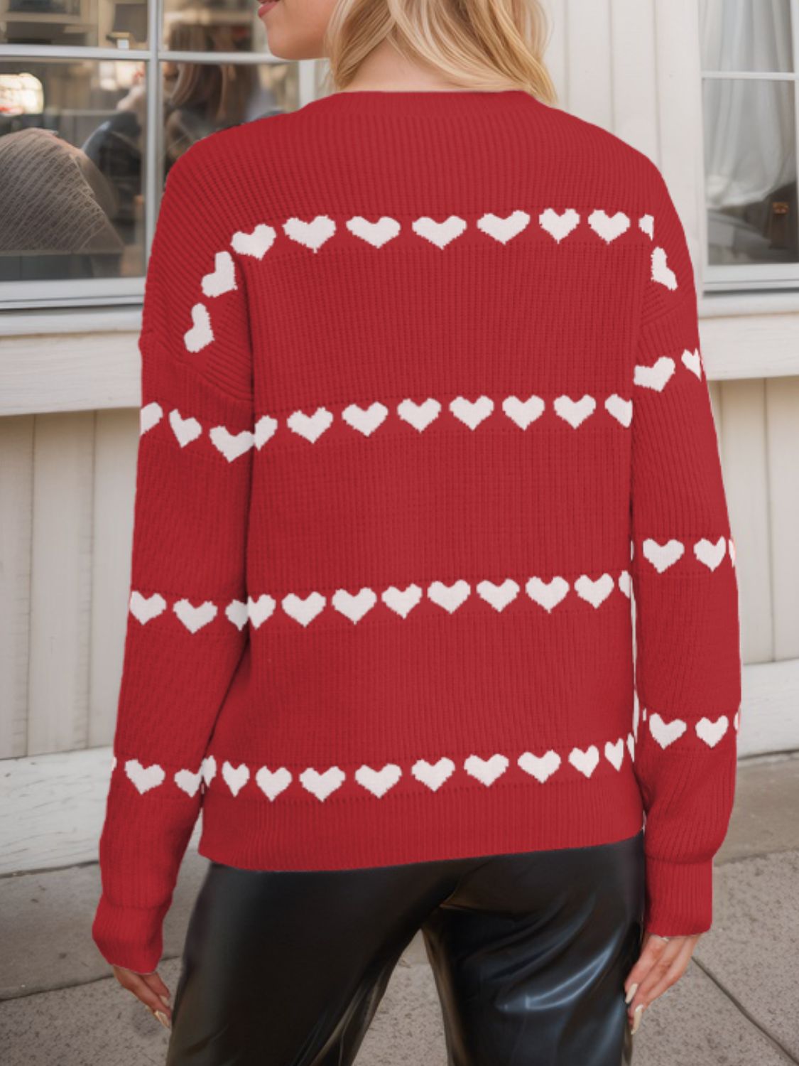 Tons of Hearts Sweater