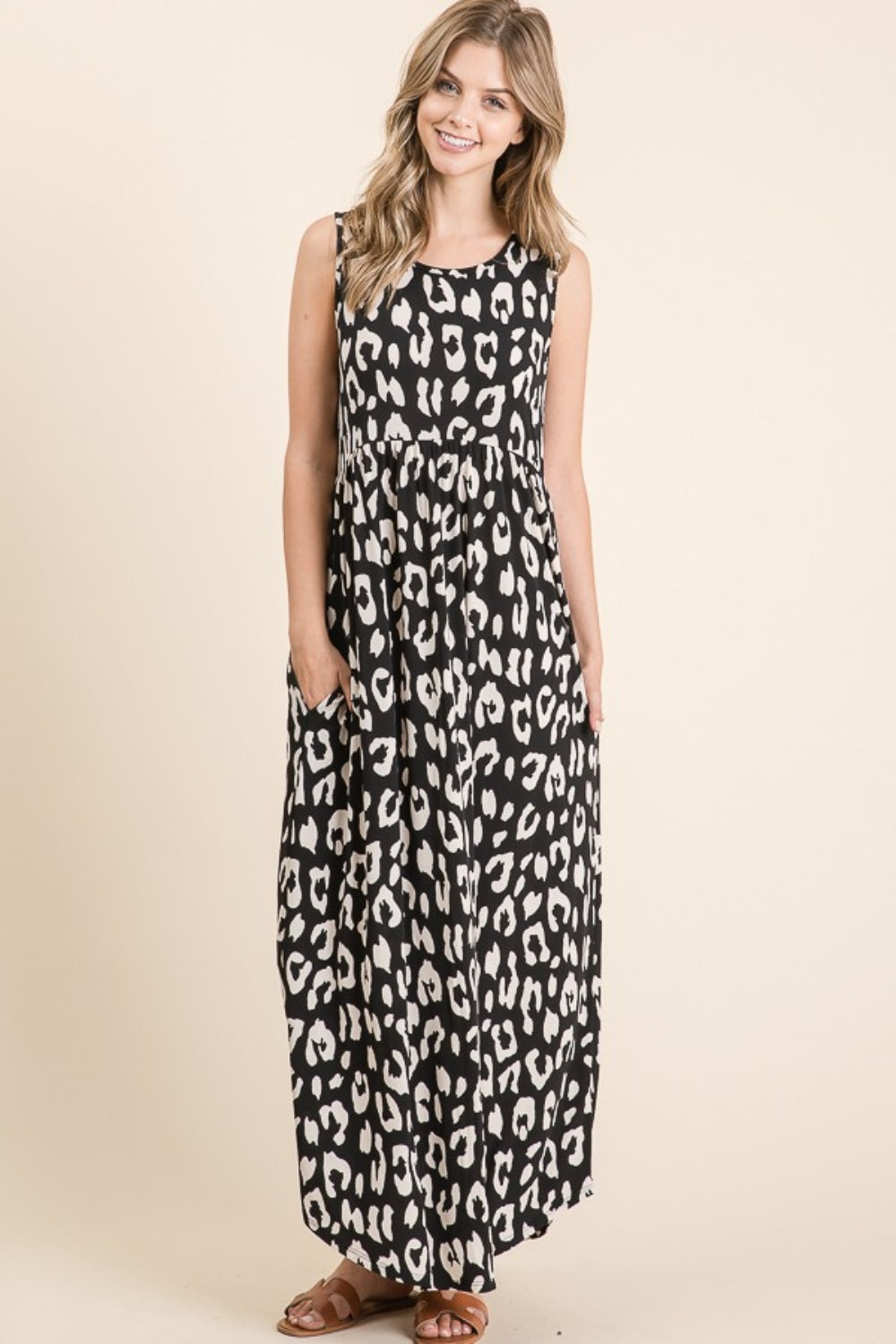 Liza Leopard Dress