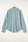 Plus Size Textured Air Force Blue Top