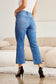 RFM Cropped Tummy Control High Waist Jeans - Medium Wash