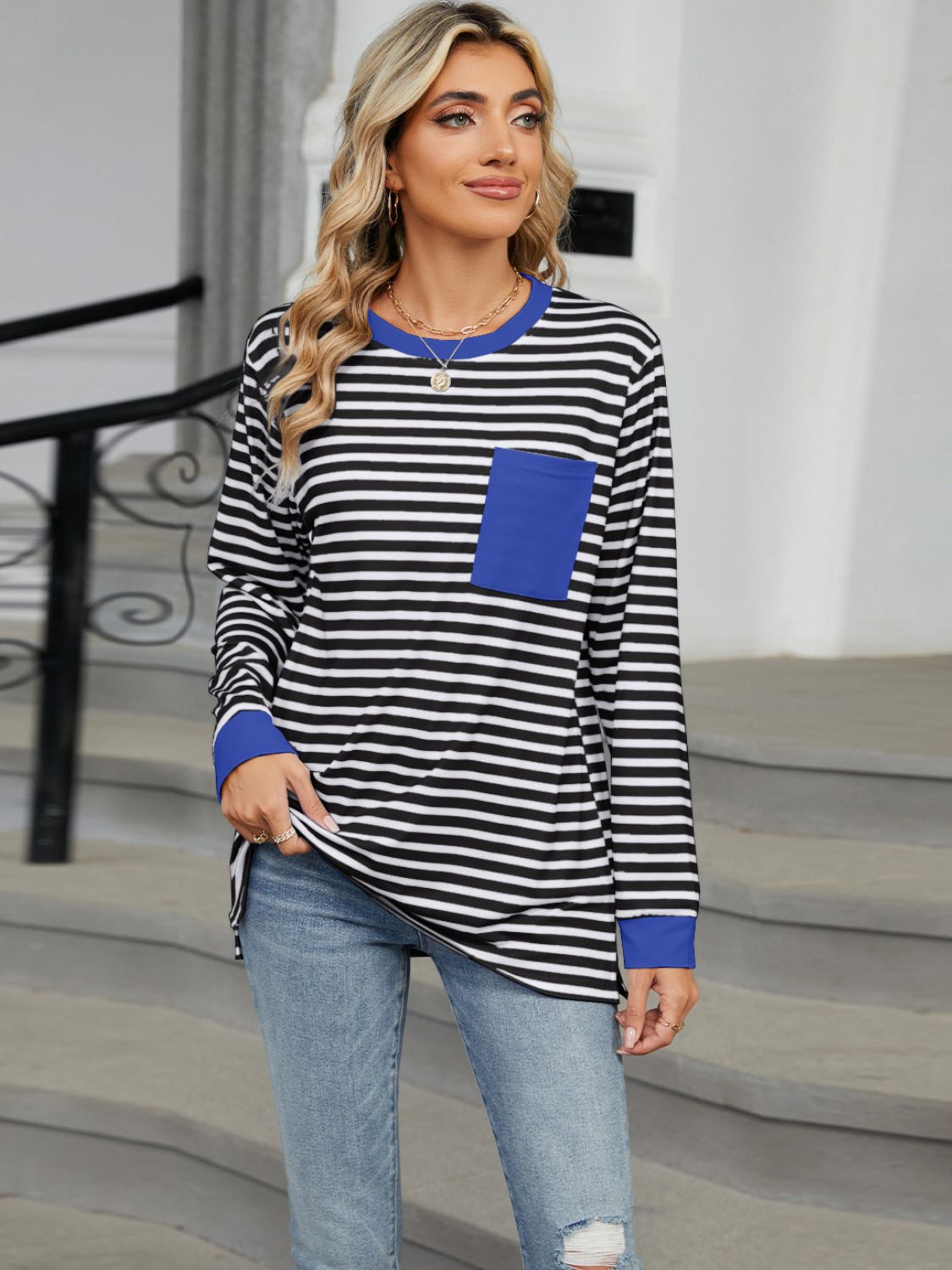 Kayson Striped Top