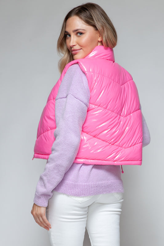 Devlin Vest - Hot Pink