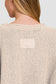 Zenana Three Quarter Sleeve Beige Sweater