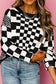 Manning Checkered Sweater