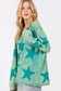 Turquoise Stars Top