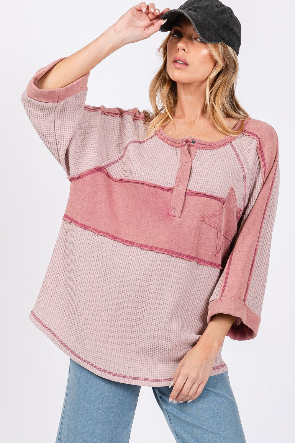 Mauve Star Top