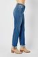 Judy Blue Front Seam Detail Straight Jeans