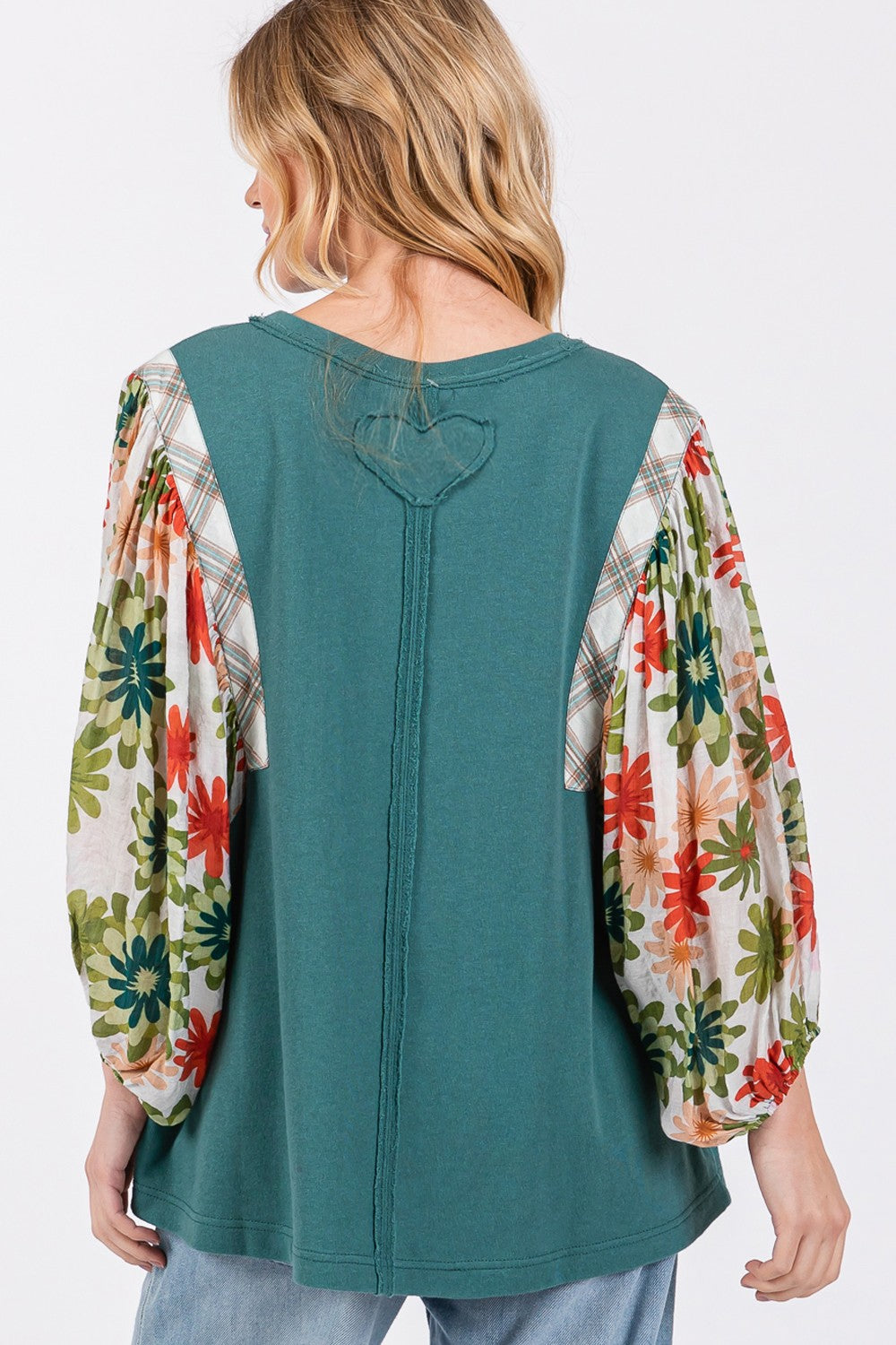 A Different Path Top - Teal