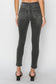 RISEN Black High Rise Ankle Skinny Jeans