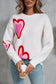 Scattered Hearts Sweater