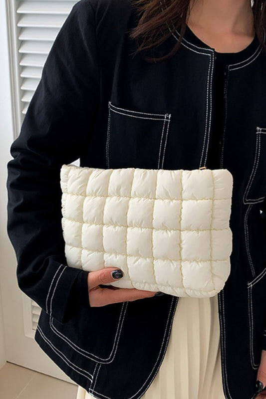 Zenana Quilted Clutch Bag