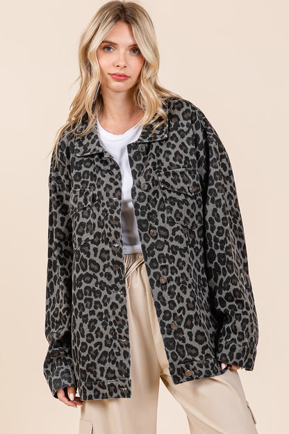 Lorraine Leopard Jacket