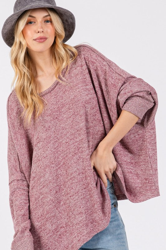 Beckford Top - Mulberry