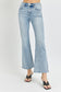 RISEN High Rise Ankle Flare Jeans - Light